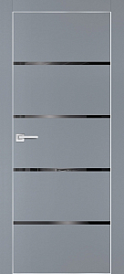 Товар Межкомнатная дверь PX-17  AL кромка с 4-х ст. Серый матовый
